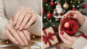7 inspirações criativas de unhas para o Natal com estilos que vão do clássico ao ousado