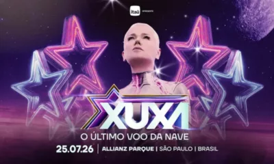 xuxa ultimo voo da nave - Xuxa anuncia show em São Paulo com venda de ingressos aberta nesta segunda