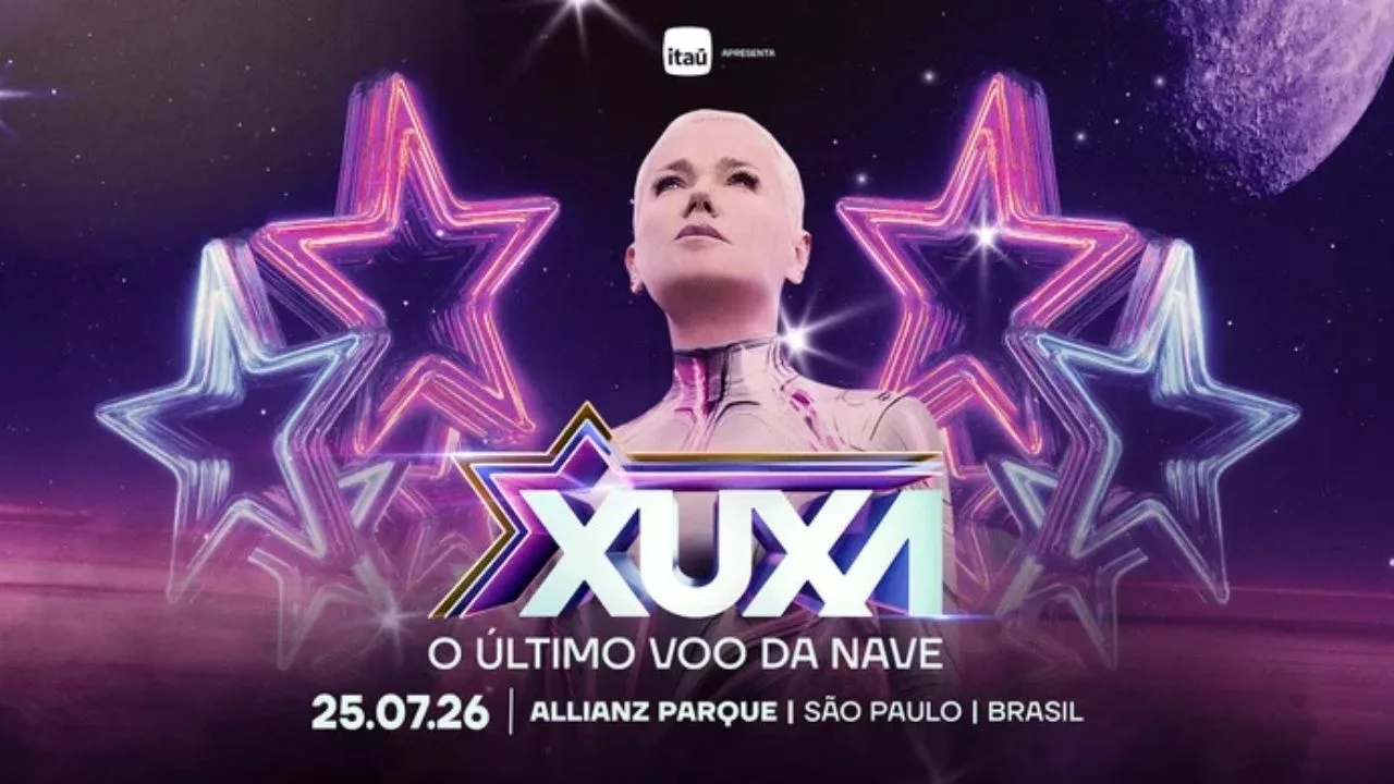 xuxa ultimo voo da nave - Xuxa anuncia show em São Paulo com venda de ingressos aberta nesta segunda
