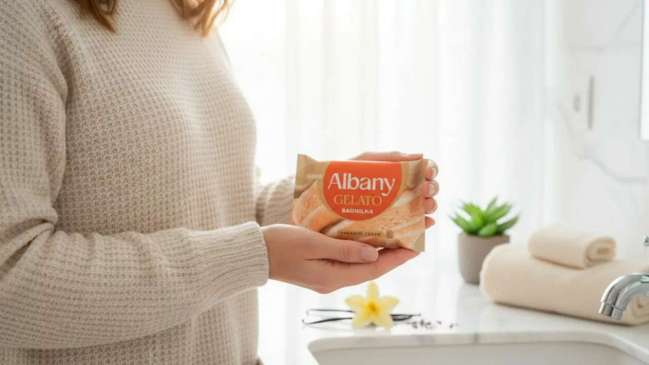 albany gelato - Albany Gelato transforma o banho em experiência sensorial com fragrâncias inspiradas em sobremesas