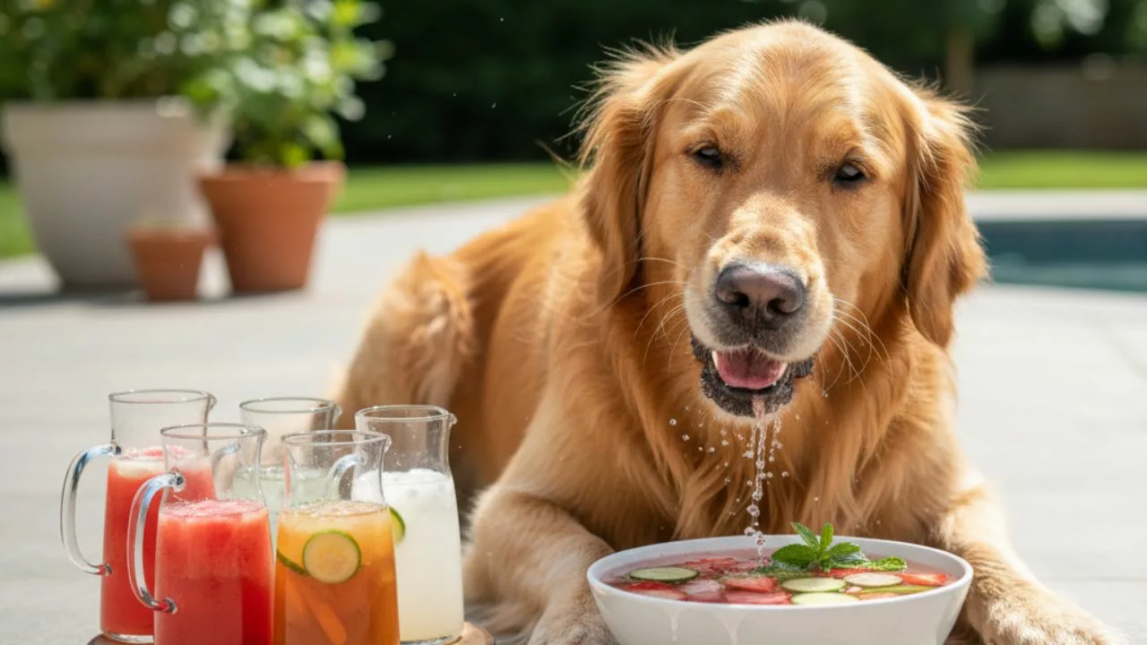 bebidas pets - Calor Intenso? Essas 5 Bebidas Caseiras Vão Salvar a Hidratação do Seu Pet Sem Riscos