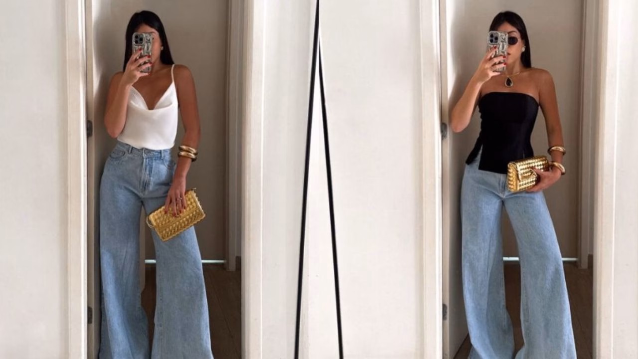 jeans desbotado 1 - Calça jeans desbotada volta com tudo em 2026 — e o motivo vai além da nostalgia Y2K