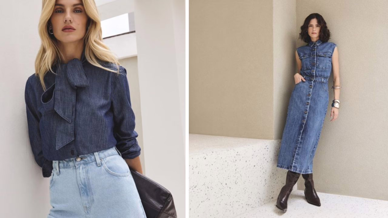 colecao damyller outono cp1 - Outono 26: Damyller transforma o jeans em peça-chave do novo estilo urbano