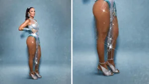 Ivete Sangalo ganha sapatos exclusivos cravejados de Swarovski