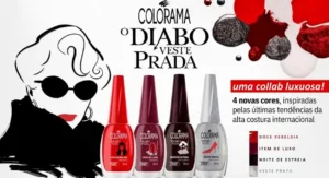 Colorama lança coleção de esmaltes inspirada em ‘O Diabo Veste Prada’ e o resultado é tudo que Miranda Priestly aprovaria