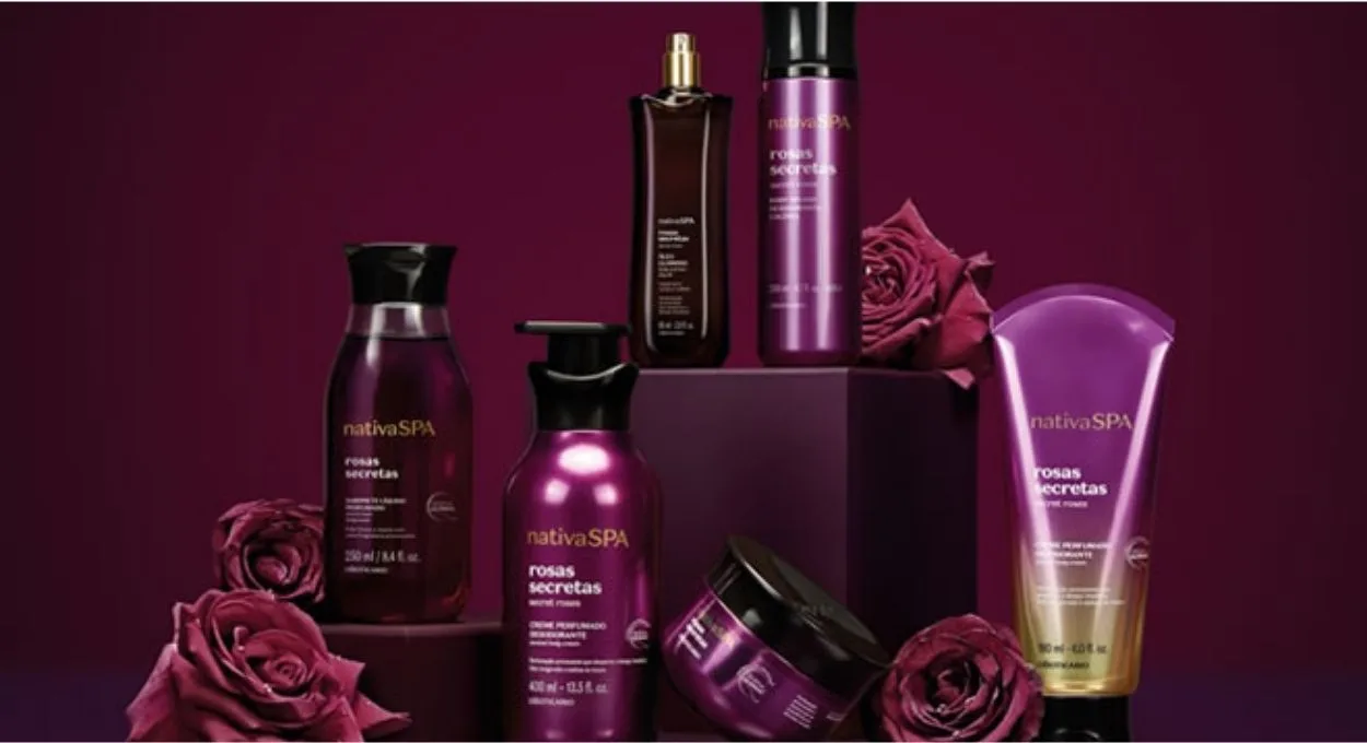 oboticario - Nativa SPA Rosas Secretas chegou, e o rastro que ela deixa na pele é literalmente inesquecível