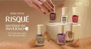 Coleção Mistérios do Inverno: os novos esmaltes da Risqué que chegaram para dominar o frio brasileiro
