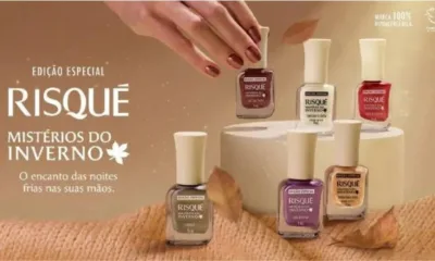 risque misterios - Coleção Mistérios do Inverno: os novos esmaltes da Risqué que chegaram para dominar o frio brasileiro