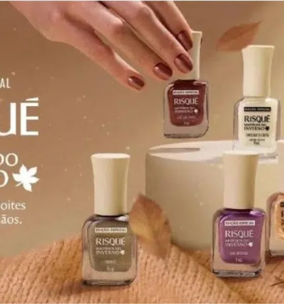 risque misterios - Coleção Mistérios do Inverno: os novos esmaltes da Risqué que chegaram para dominar o frio brasileiro