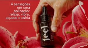 Feel lança óleo íntimo com jambu, canela e hortelã para quem quer reconectar com o próprio prazer