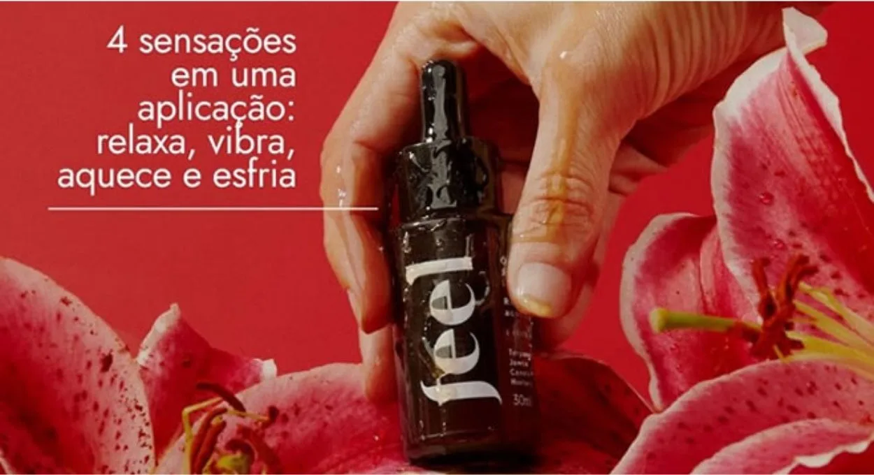 Feel - Feel lança óleo íntimo com jambu, canela e hortelã para quem quer reconectar com o próprio prazer