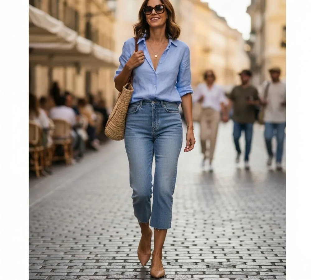 capri trends3 - Calça capri e sapatilha: o combo que o Google confirmou como o look do momento em 2026