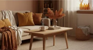 Decoração outono 2026: como deixar o apartamento aconchegante sem gastar uma fortuna