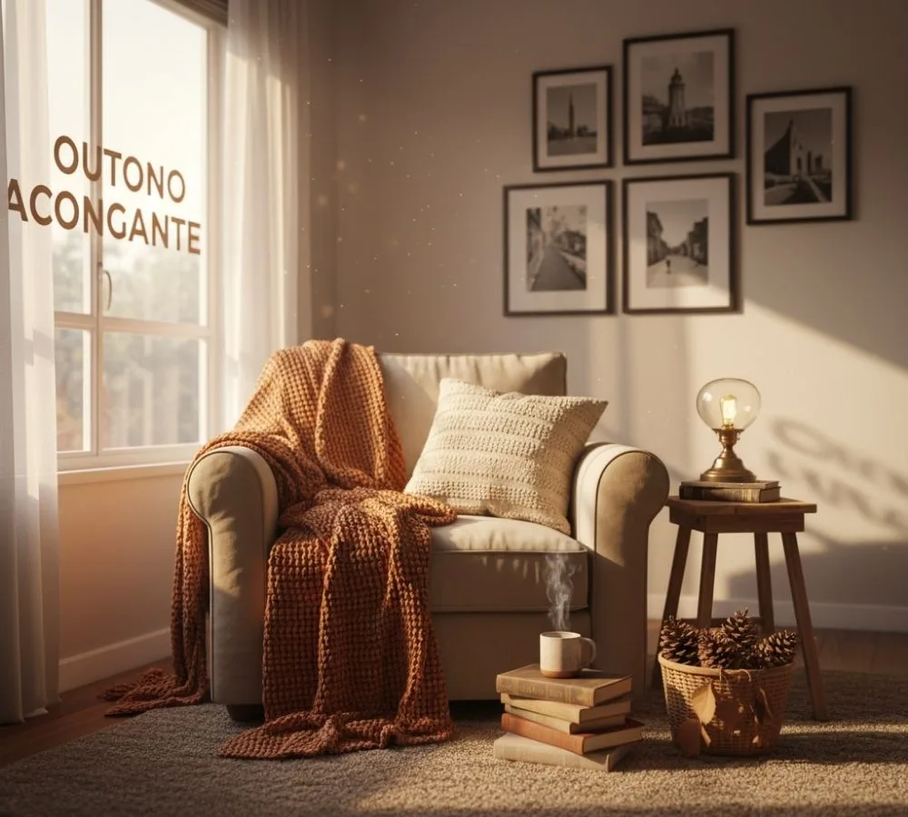 decor outono 4 - Decoração outono 2026: como deixar o apartamento aconchegante sem gastar uma fortuna
