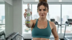 O spray que promete proteger seu cabelo do suor, do sol e do frizz durante o treino