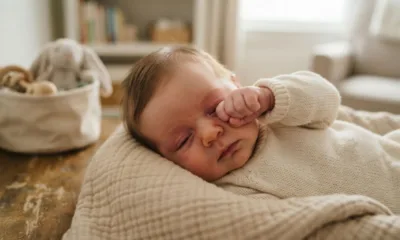 bebe olhos - Seu bebê esfrega os olhos e você acha que é só sono? A ciência descobriu outro motivo