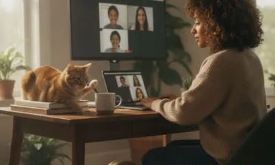 home pet - Sua tutora produtiva tem um segredo peludo: veja como o pet virou parceiro de trabalho