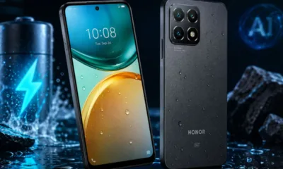 honor x7d - HONOR X7d 5G chega ao Brasil com bateria gigante de 6.500 mAh e um botão só para IA