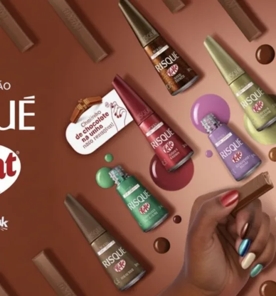 risque kitkat - Risqué e KitKat se uniram e agora suas unhas vão ter cheiro de chocolate