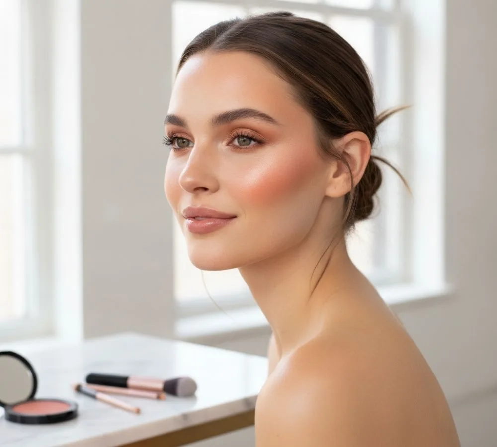 tec blush 2 - Blush draping: a técnica de maquiagem que está aposentando o contorno tradicional
