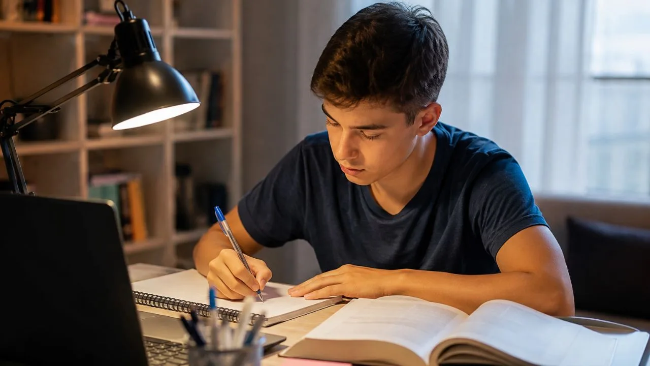 adolescente estudo - Reta final do ano: os hábitos que tiram o adolescente do modo pânico nos estudos