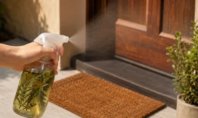 alecrim casa - Água de alecrim e louro na porta de casa: o ritual simples que promete limpar as energias do ambiente
