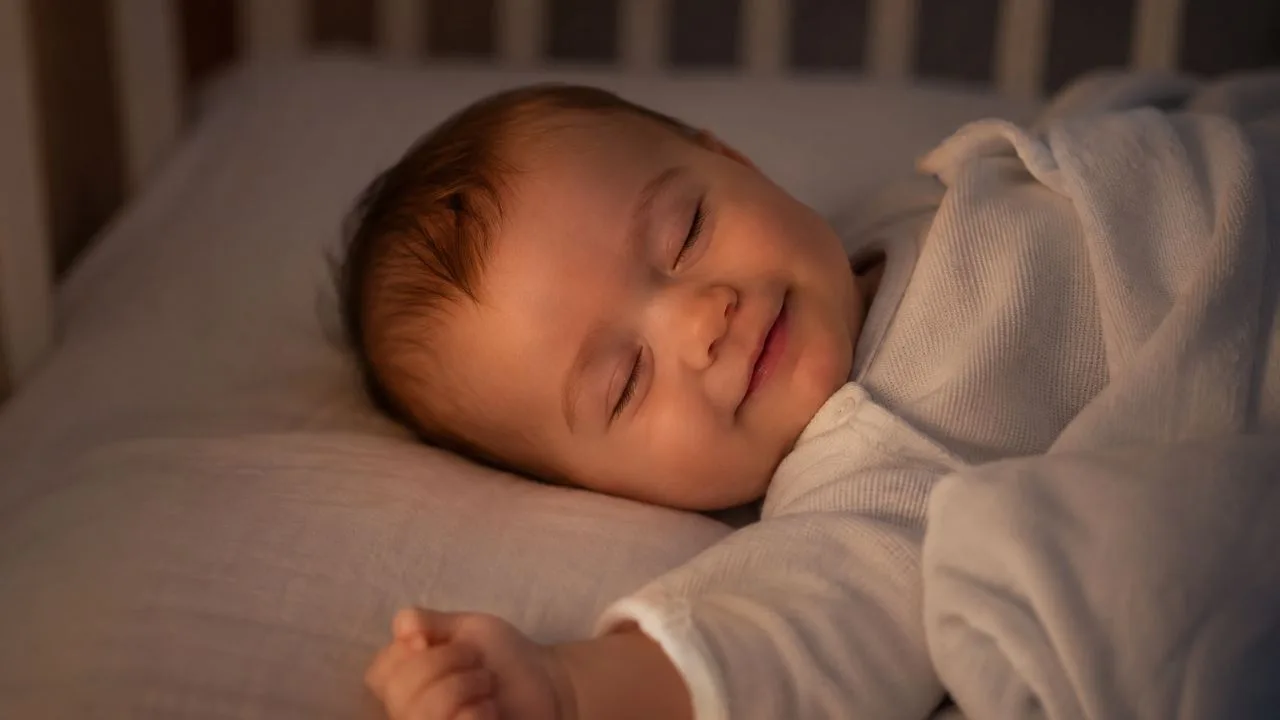 bebe dormindo - Por que alguns bebês sorriem durante o sono (o que isso revela sobre o cérebro em formação)