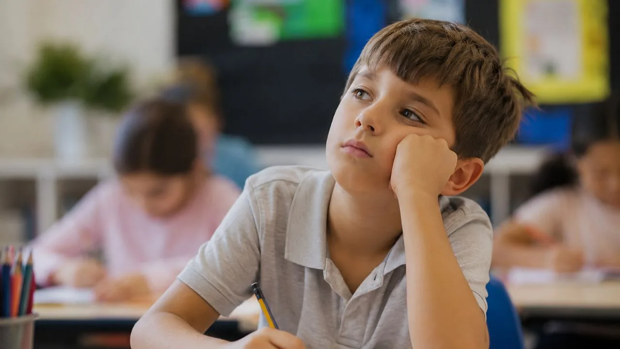 crianca menino escola - Seu filho é "difícil" na escola ou só está entediado demais? A ciência explica altas habilidades