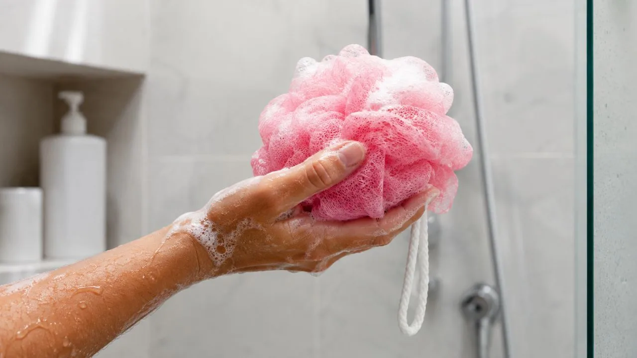 esponja banho - O item do banheiro que ninguém lembra de trocar (e acumula mais bactérias que a privada)