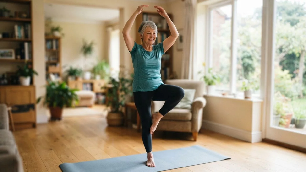 exercicio senhora - O exercício que toda mulher acima de 70 anos deveria fazer para nunca perder o equilíbrio