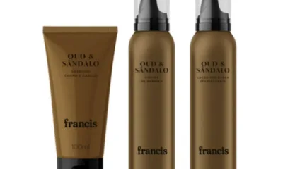 francis - Francis aposta em Oud & Sândalo e entrega a fórmula perfeita para presentear no Dia dos Pais