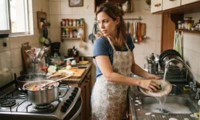 lavando louca - Você lava a louça enquanto cozinha? A psicologia diz o que isso conta sobre você