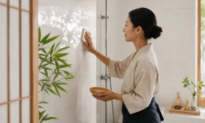 limpeza japones - Como limpar azulejos do banheiro ao estilo japonês sem produtos agressivos: 3 pontos essenciais (e como isso preserva o perfume do ambiente)
