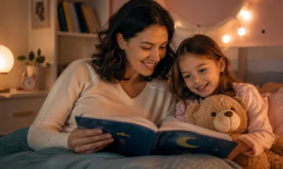 mae filha leitura livro - Seu filho tem perguntas que você não sabe responder? 11 conversas que os livros infantis resolvem por você