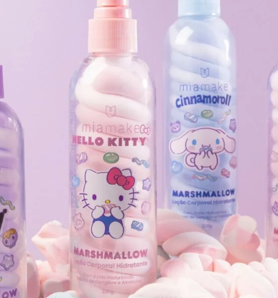 mia make hello kitty - Sua rotina de skincare está prestes a ficar mais fofa (e mais hidratada)