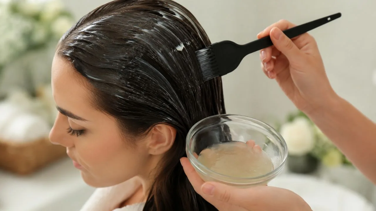 oleo cabelo hidratacao - Gel de Linhaça no Cabelo: o ritual caseiro de uma vez por semana que está mudando a rotina capilar de milhares de mulheres