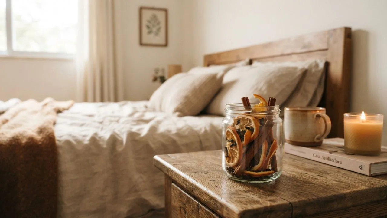 pote laranja cheiro - Casca de laranja com cravo e canela no quarto: o hábito simples que promete virar cheiro de casa boa