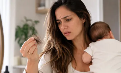 queda cabelo bebe - Como reconhecer os primeiros sinais de queda de cabelo pós-parto e diferenciar do normal?