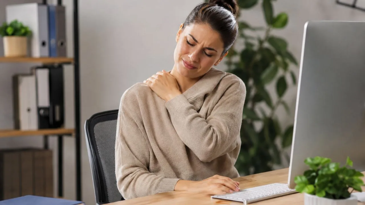 sindrome ombro - Seu ombro dói todo dia no home office? A Síndrome do Mouse pode ser a explicação
