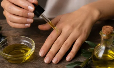 unhas azeite - Suas cutículas estão gritando por socorro? Esse ingrediente que já está na sua cozinha pode salvar suas unhas
