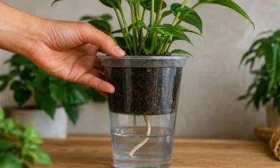 vaso capilaridade - Cansada de esquecer de regar? Esse vaso com pavio resolve isso por você