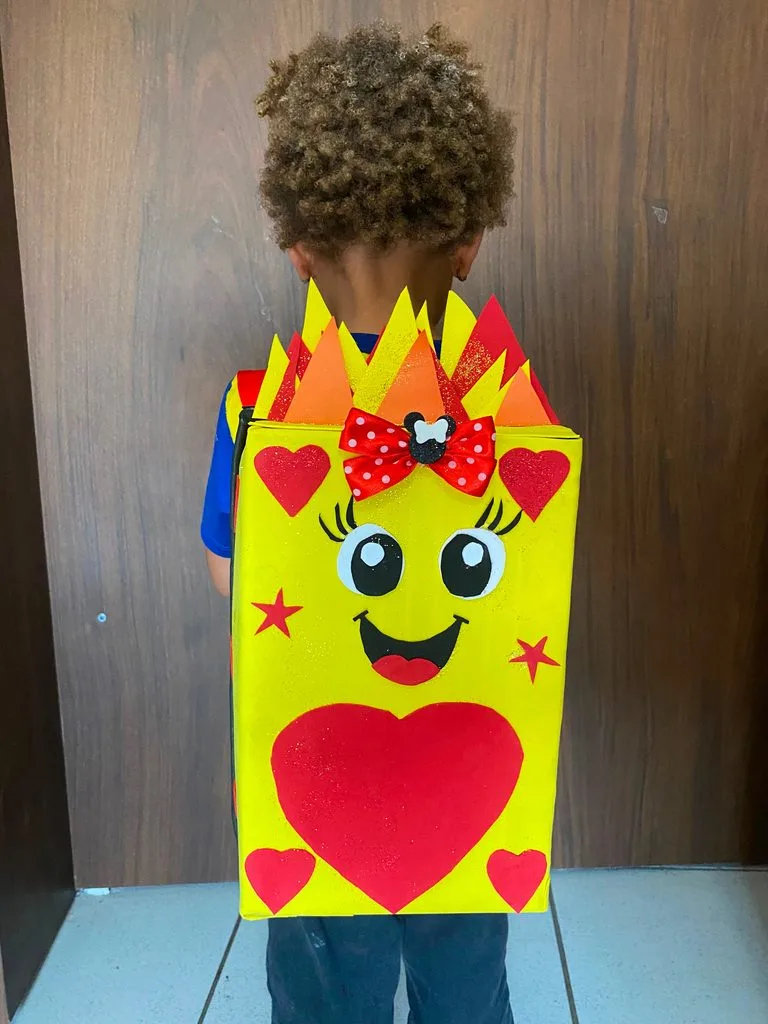 Mochila maluca de princesa