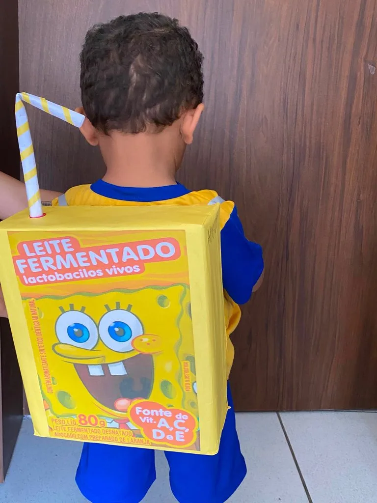 Mochila maluca de leite fermentado