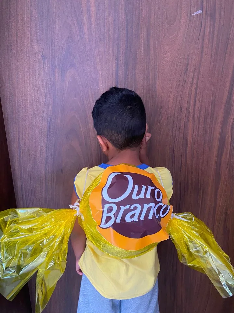 Mochila maluca de Bom bom Ouro Branco