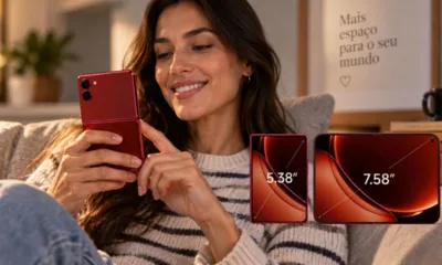 Xiaomi 18 Fold design cp4 - Xiaomi apresenta o 18 Fold com chip XRING O3 e bateria maior: confira câmeras, preços e data de lançamento