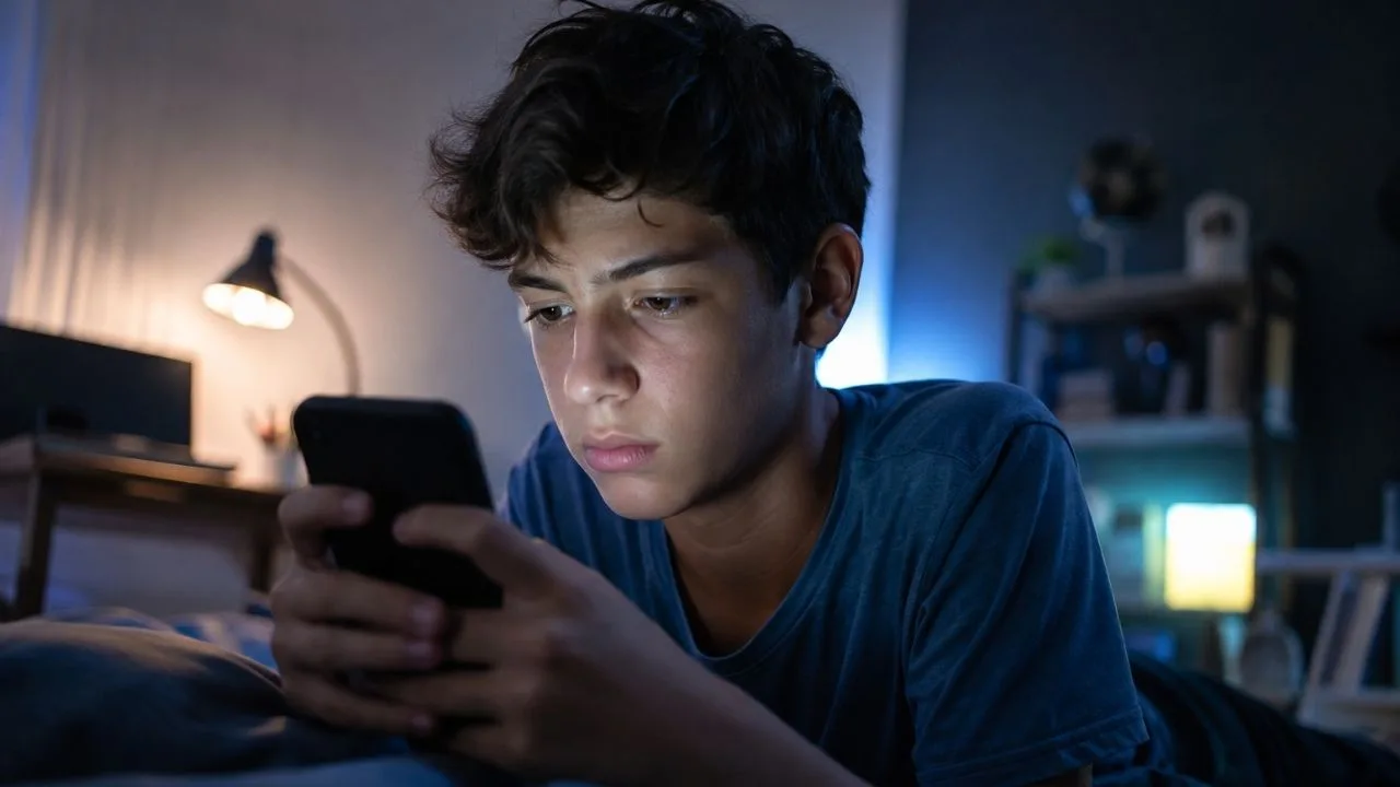 adolescente celular - Tempo de tela do adolescente: estudo com mais de 4 mil jovens mostra que a forma de uso pesa mais do que a quantidade de horas
