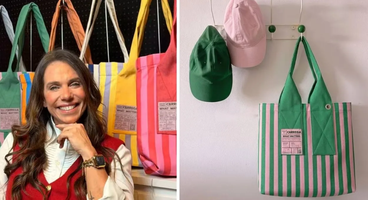 bolsas presas - Bolsa feita por mulheres presas em SP ganha loja própria: conheça a marca que transforma pet reciclado em moda com propósito