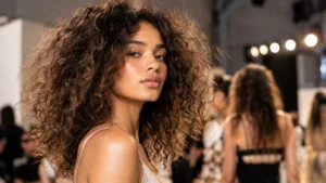 Frizz vira tendência nas passarelas: entenda o cabelo “vivido” que domina os salões e dispensa horas de escova