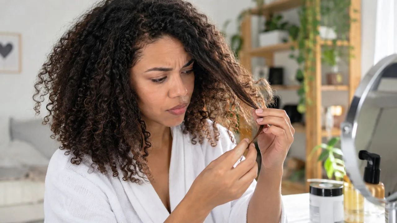 cabelo ressecado - Cabelo poroso e sem brilho? Truques de salão revelam como mudar a textura dos fios em casa