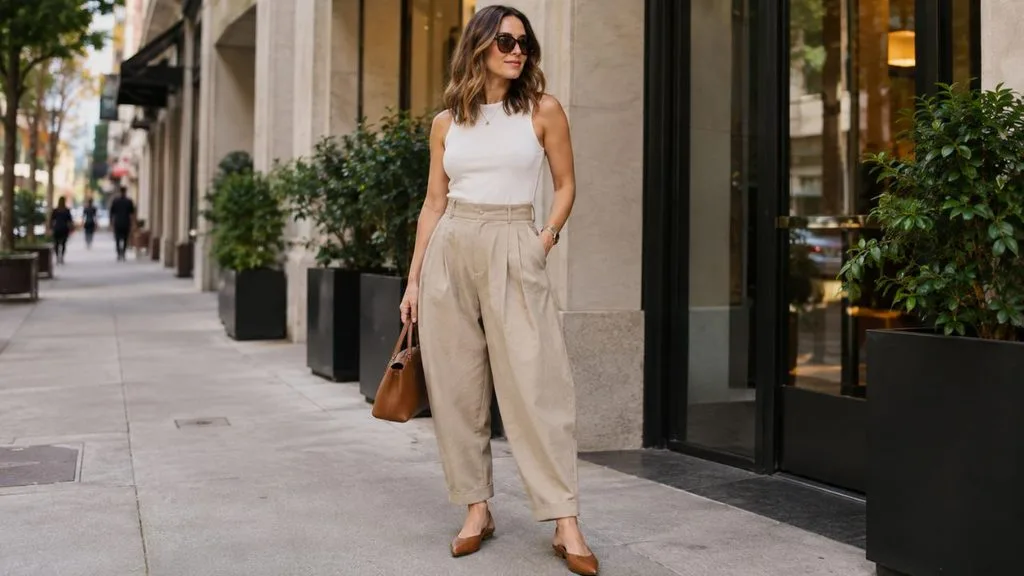 calca baixinhas barril - Calça larga alonga ou encurta? Veja os detalhes de modelagem que fazem a diferença para quem é baixinha
